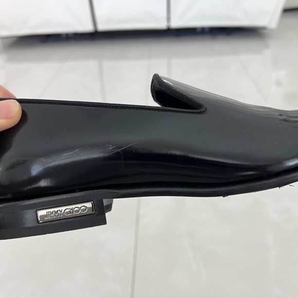 Jimmy Choo men Shoes, round toe Loafers  43 1/2 Size EU, US 10 - Picture 4 of 6